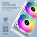 Armaggeddon Deepfreeze ADV A240 ARGB 240mm AIO CPU Liquid Cooler Digital Temperature Display, Dual 120mm Fans, Intel & AMD