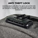 Armaggeddon Shield 3 Anti Theft Laptop Backpack with USB Charging Port, Padded Compartment & YKK Zip
