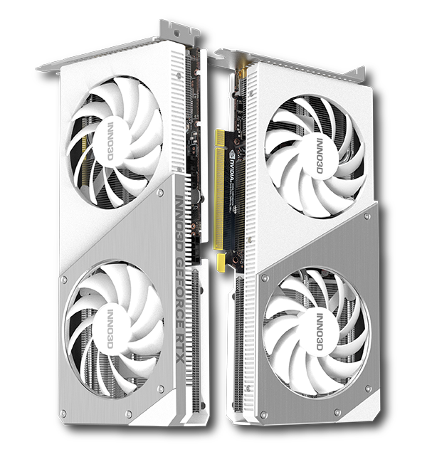 INNO3D GeForce RTX™ 4060 TWIN X2 OC WHITE