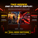 Armaggeddon PXP 27 UXD 27" 4K 160Hz / FHD 320Hz Dual Mode Fast IPS Gaming Monitor 0.5ms HDR400 FreeSync & G-SYNC Compatible