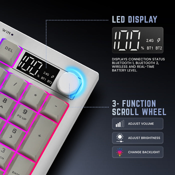 Armaggeddon MM-98S MIMETIQ keyboard with RGB backlighting