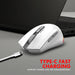 Armaggeddon Mirage VII Tri Mode Wireless Gaming Mouse 10000 CPI, 1000Hz, 7 Buttons, Bluetooth 5.0, 2.4GHz, USB-C, RGB