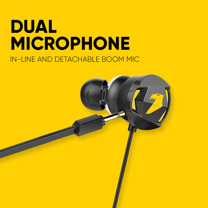 Armaggeddon WASP 5 Type-C Dual Driver Gaming Earphones with Mic (SEPTEMBER PROMO)
