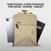 Armaggeddon Recce 13 Gaia Recycled Laptop Backpack with USB Charging Port, Splash-Resistant Material &amp; Trolley Sleeve