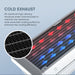Armaggeddon Deepfreeze ADV A240 ARGB 240mm AIO CPU Liquid Cooler Digital Temperature Display, Dual 120mm Fans, Intel & AMD