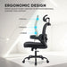 Armaggeddon Vertebrae V3 Ergonomic Mesh Office Chair Adjustable Headrest & Lumbar Support, Flip-Up Armrests, 120° Tilt, 120kg Capacity