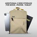 Armaggeddon Recce 15 Gaia 15 Inch Recycled Laptop Backpack with USB Charging Port, Splash Resistant Material & Trolley Sleeve