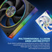 Armaggeddon PWM 120-V ARGB Kit 8000 120mm PC cooling fan 4-pack