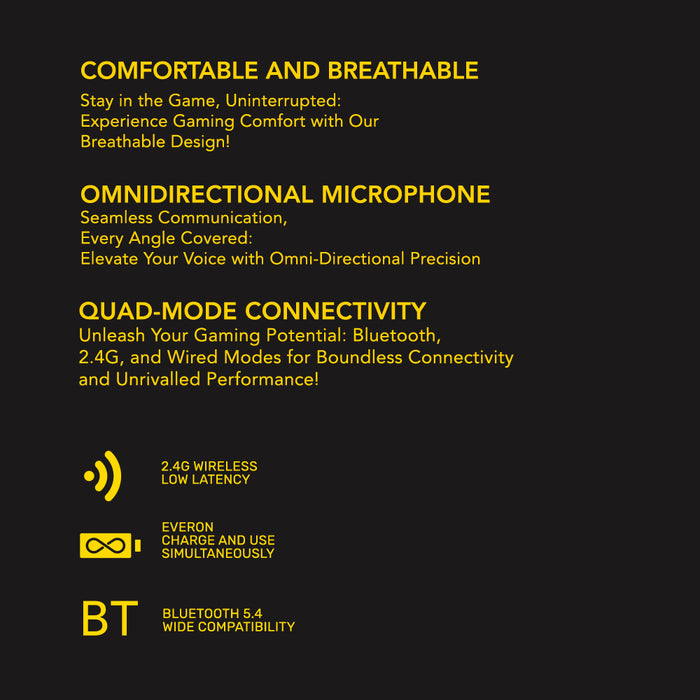 Armaggeddon Orion 7 wireless gaming headset — product photo