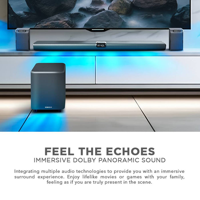 SONICGEAR STUDIOBAR 6000 DOLBY ATMOS 7.1.4 SOUNDBAR