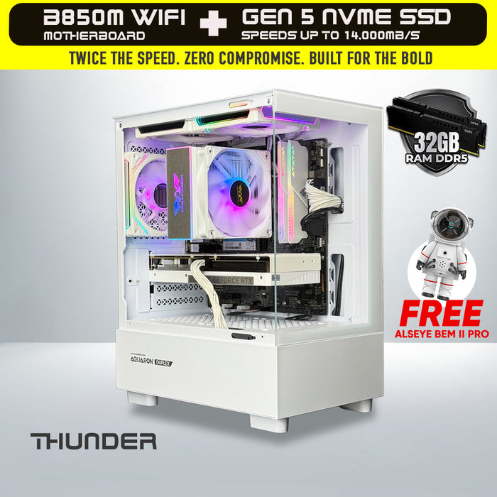 RYZEN 5 9600X + RTX 5050 (GEN 5 NVME)