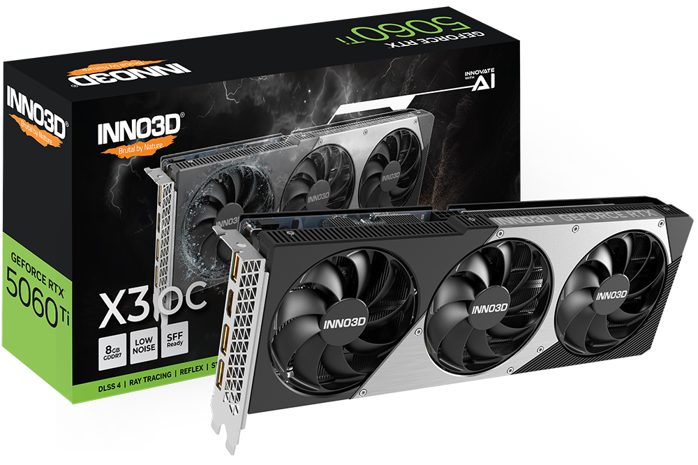 INNO3D GeForce RTX™ 5060 Ti 8GB X3 OC