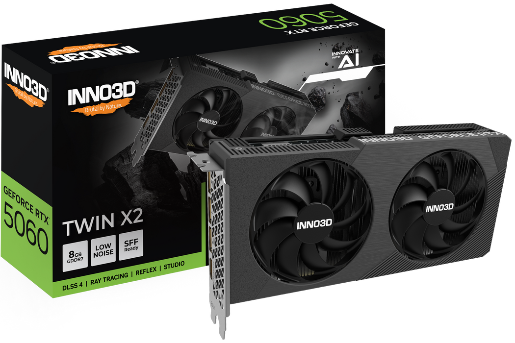 INNO3D GeForce RTX™ 5060 TWIN X2