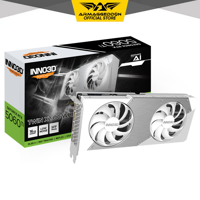 INNO3D® GEFORCE® RTX™ 5060 Ti 16GB TWIN X2 OC