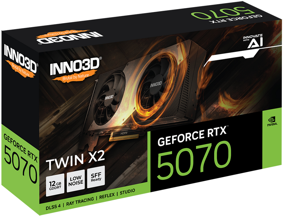 INNO3D GeForce RTX™ 5070 TWIN X2