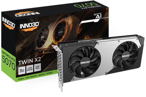 INNO3D GeForce RTX™ 5070 TWIN X2