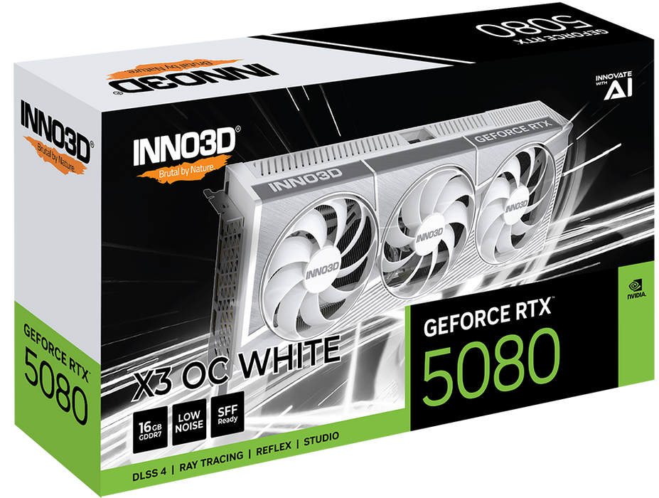 INNO3D GeForce RTX™ 5080 X3 OC WHITE