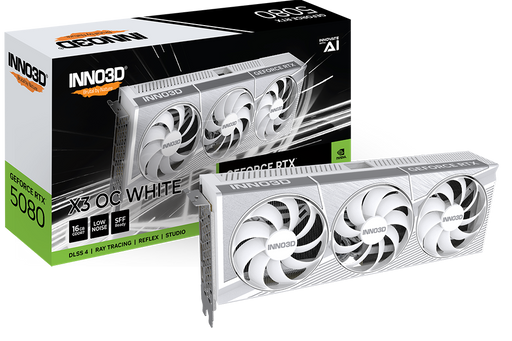 INNO3D GeForce RTX™ 5080 X3 OC WHITE