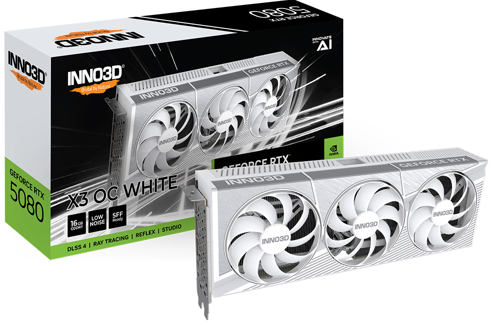 INNO3D GeForce RTX™ 5080 X3 OC WHITE