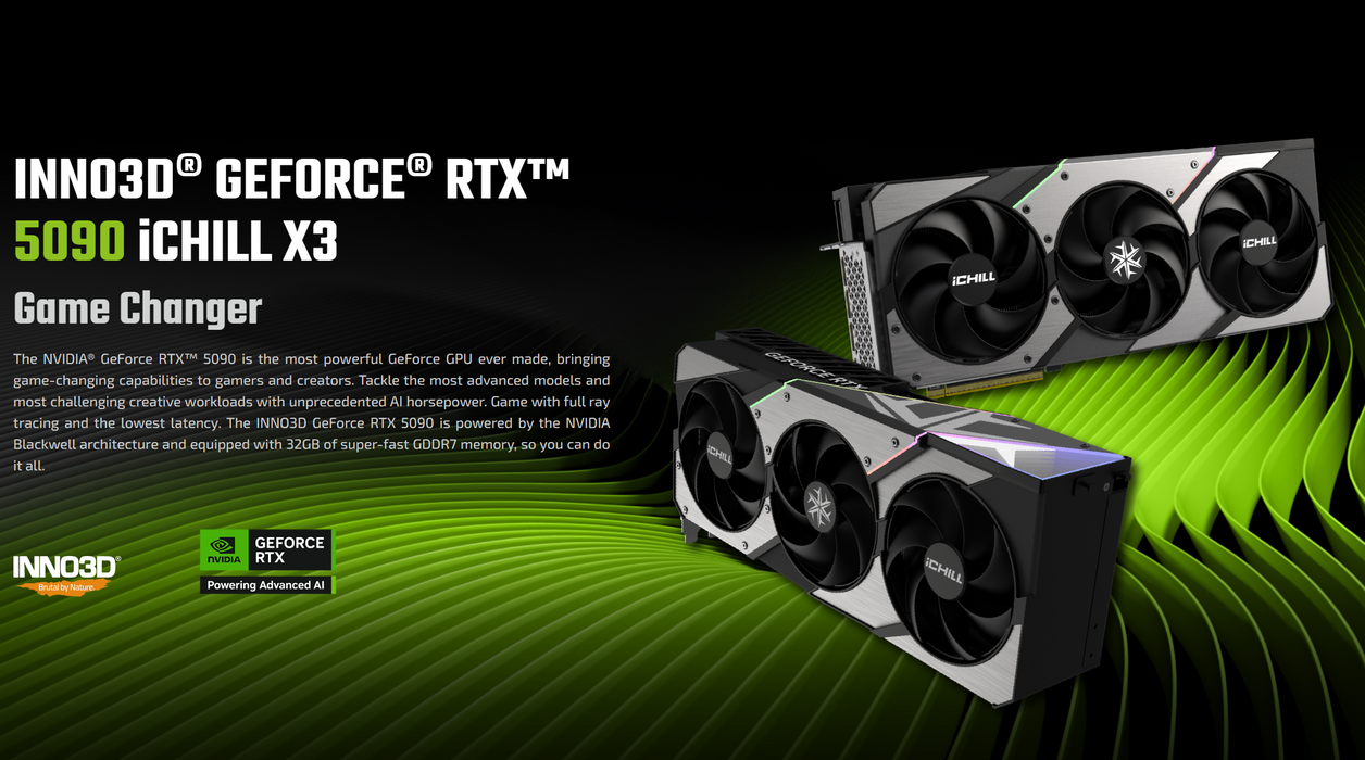 INNO3D GeForce RTX™ 5090 iCHILL X3