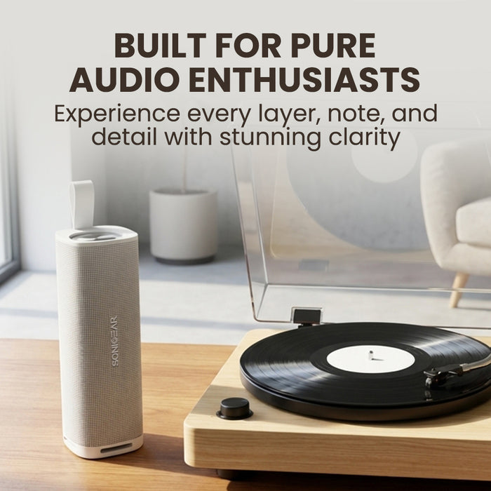 SonicGear StudioByte II 30W Hi-Res LDAC Bluetooth 5.3 Portable Speaker | IPX6 Waterproof, TWS & 8H Playtime