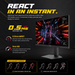 Armaggeddon PXP 27 UXD 27" 4K 160Hz / FHD 320Hz Dual Mode Fast IPS Gaming Monitor 0.5ms HDR400 FreeSync & G-SYNC Compatible