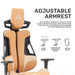 Armaggeddon EXO III Ergonomic Gaming Chair Scratch-Resistant PU Leather, 3D Armrests, 135° Recline, 150kg Capacity