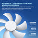 Armaggeddon PWM 120-V ARGB Kit 8000 120mm PC cooling fan 4-pack