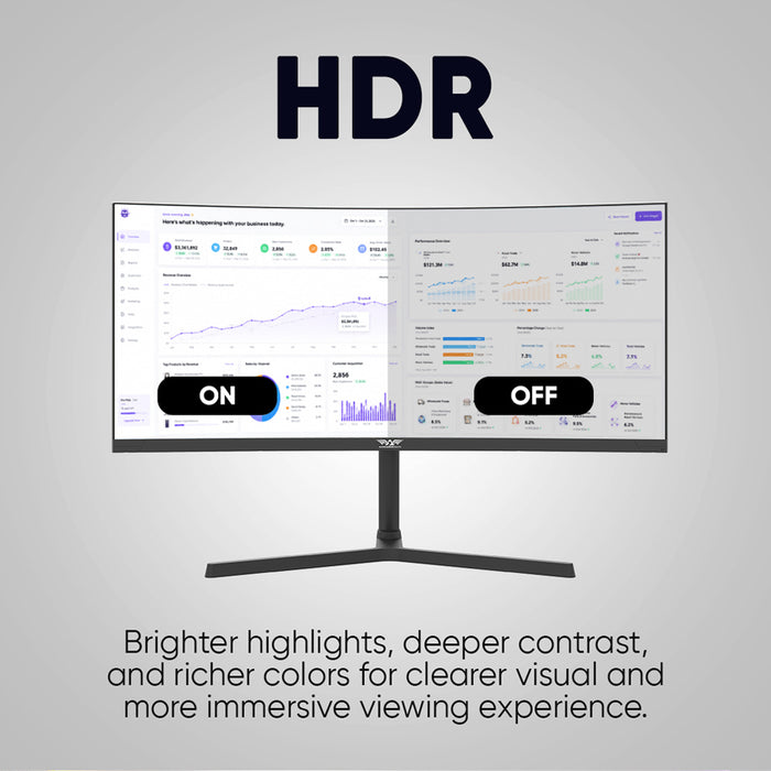 Armaggeddon PXP 30 XD 30" Fast VA Curved 200Hz Gaming Monitor