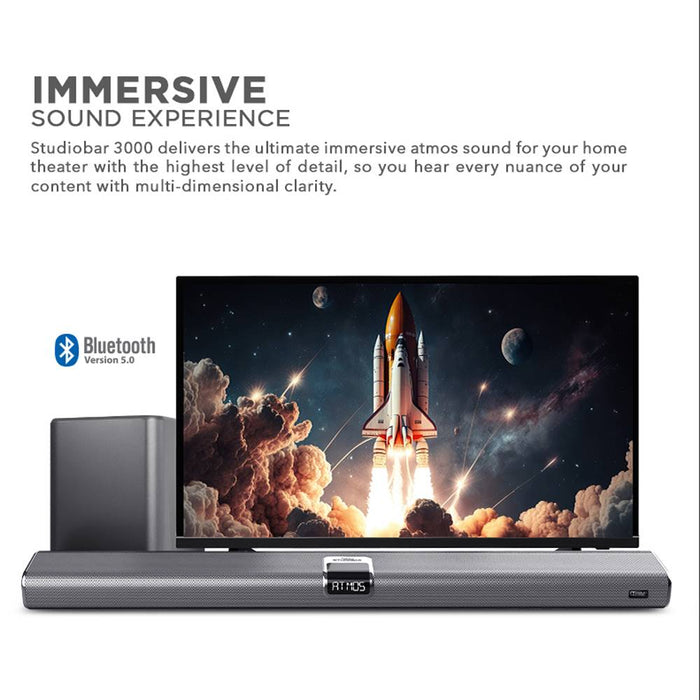 SONICGEAR STUDIOBAR 3000 DOLBY ATMOS 5.1.2 SOUNDBAR