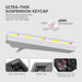 Armaggeddon SMK 1C Psychsparrow 61 Key Low Profile Mechanical Gaming Keyboard Hot Swappable, USB-C, Multicolour Backlight