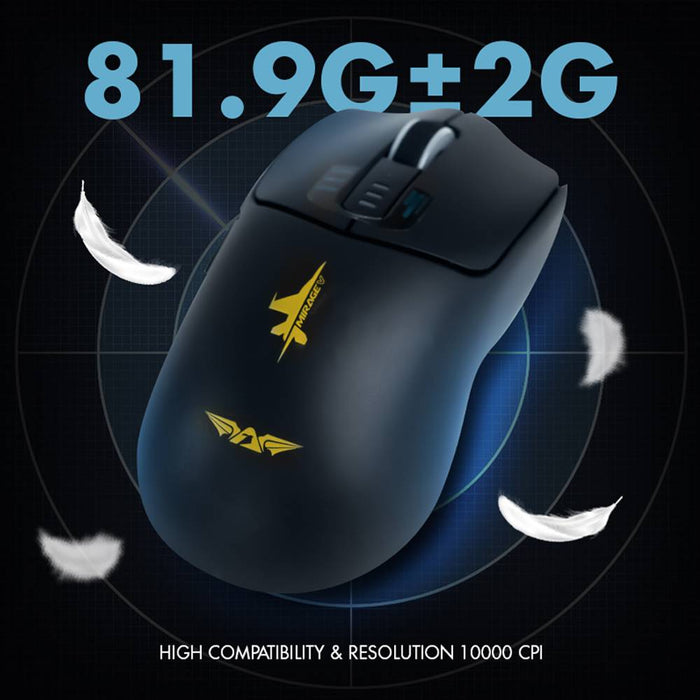 Armaggeddon Mirage V Tri Mode Wireless Gaming Mouse 10000 CPI, 1000Hz, PixArt 3325, Bluetooth 5.0, 2.4GHz, USB-C (FLASH SALE)