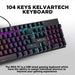 Armaggeddon MKA 7C Psycheagle 104 Key Mechanical Gaming Keyboard Hot Swappable Switches, Multicolour LED Backlight, USB Wired