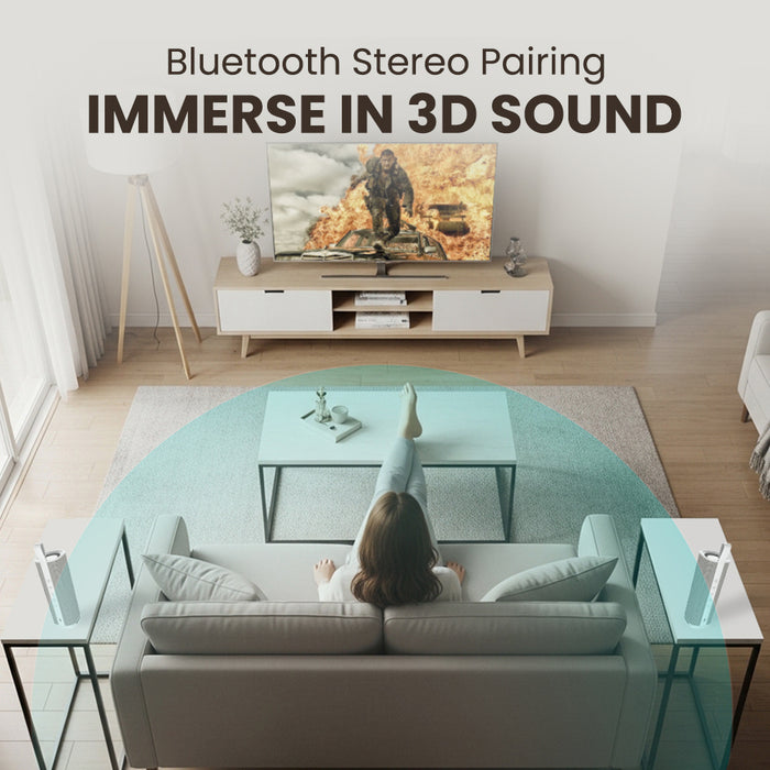 SonicGear StudioByte II 30W Hi-Res LDAC Bluetooth 5.3 Portable Speaker | IPX6 Waterproof, TWS & 8H Playtime