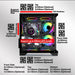 ARMAGGEDDON AQUARON WIBO PC chassis detail view