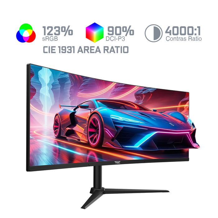 Armaggeddon 34" UWQHD 180Hz Monitor 1Ms Curve Built In Speaker Gaming Monitor