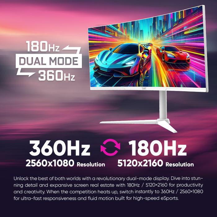 Armaggeddon PXP 34 UXD C 34" 5K2K 360Hz Curved Gaming Monitor