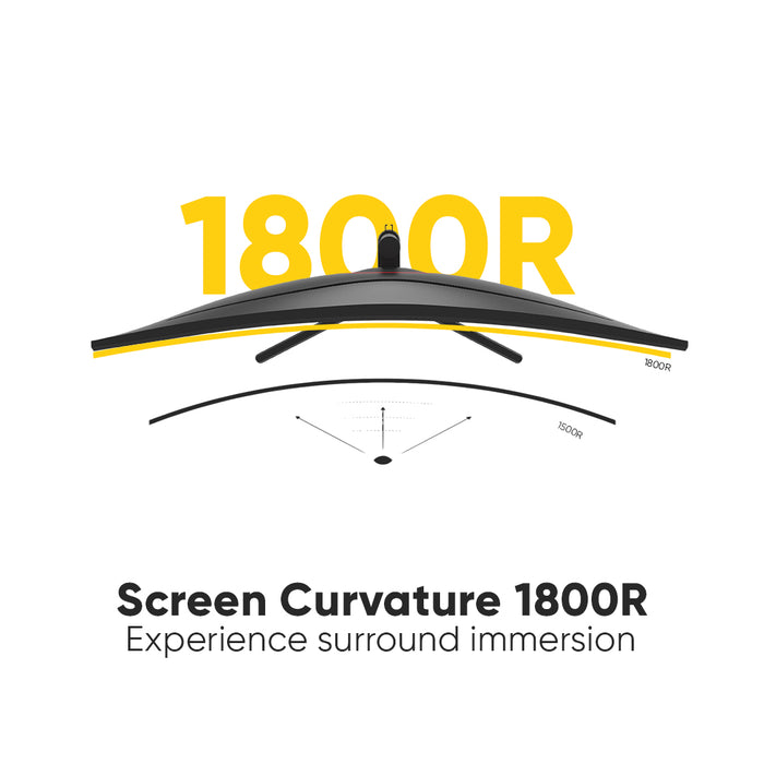 Armaggeddon PXP 30 XD 30-Inch Curved 200Hz Gaming Monitor