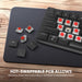 Armaggeddon SMK 1C Psychsparrow 61 Key Low Profile Mechanical Gaming Keyboard Hot Swappable, USB-C, Multicolour Backlight