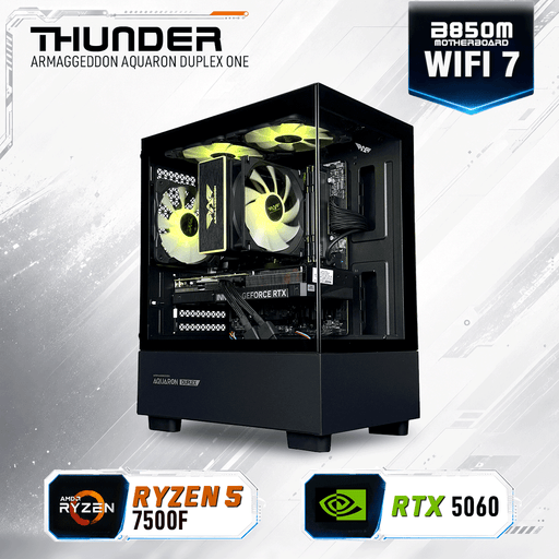 Armaggeddon Gaming PC – AMD Ryzen 5 7500F + RTX 5060 | Custom Built Desktop