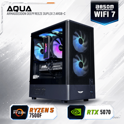 Armaggeddon Gaming PC – AMD Ryzen 5 7500F + RTX 5070 | Custom Built Desktop