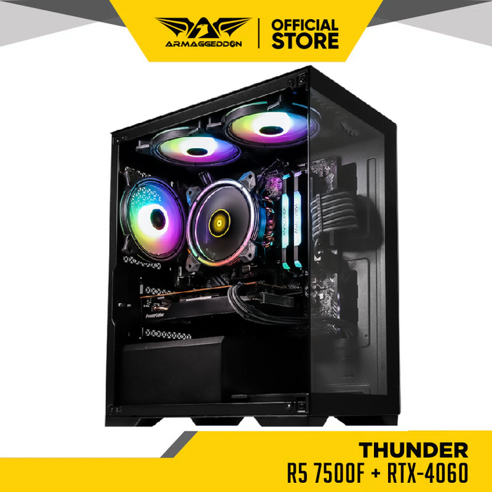 Thunder | R5 7500F + RTX 4060 (SAME DAY DELIVERY)