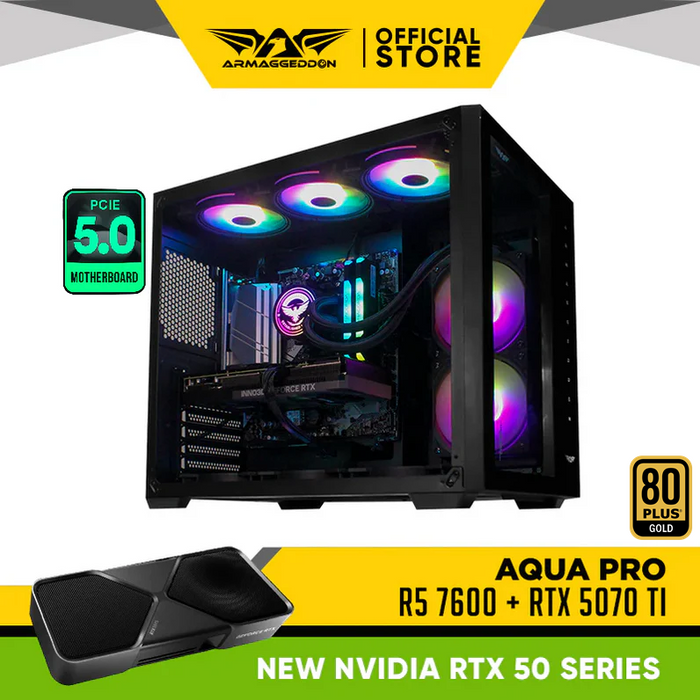 AQUA PRO R5 7600 + RTX 5070 Ti