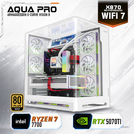 Armaggeddon High-End Gaming PC – AMD Ryzen 7 7700 + RTX 5070Ti | Extreme Performance Build