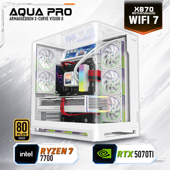 Armaggeddon High-End Gaming PC – AMD Ryzen 7 7700 + RTX 5070Ti | Extreme Performance Build