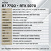Armaggeddon Gaming PC – AMD Ryzen 7 7700 + RTX 5070 | Extreme Performance Build
