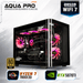 Aqua gaming PC banner with Ryzen 7 7800X3D and RTX 5070 Ti