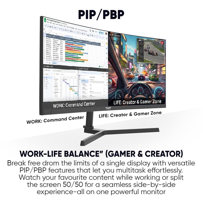 Armaggeddon PXP 30 XD 30" Fast VA Curved 200Hz Gaming Monitor