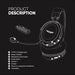 Armaggeddon Orion 7 wireless gaming headset — product photo