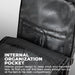 Armaggeddon Shield 7 Slim Anti Theft Laptop Backpack with USB Charging Port, Splash-Resistant Material & YKK Zip